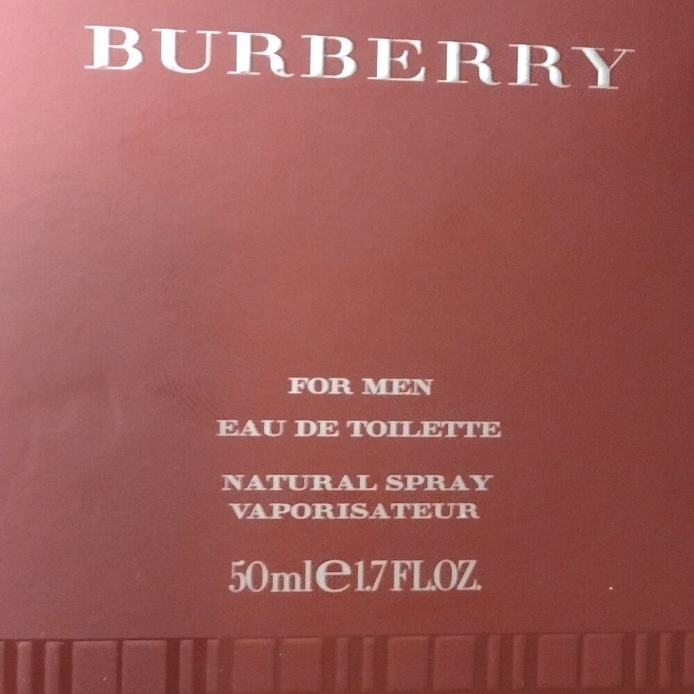 Men's Vintage Burberry Natural Spray Vaporisatuer EDT Cologne Sz 1.7 FL OZ NIB